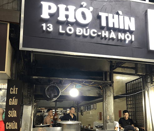 pho restaurant that sell stir fried rare beef pho