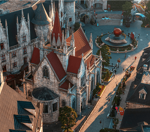 french village in ba na hills