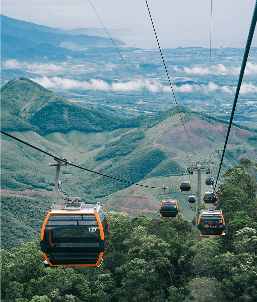 cable car at sun world ba na hills